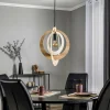 Store SIGMA Suspension Glam avec abat-jour circulaire