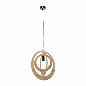 Store SIGMA Suspension Glam avec abat-jour circulaire