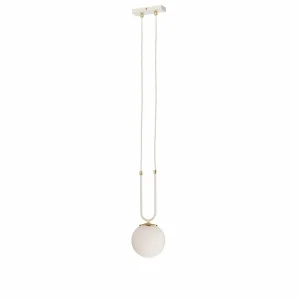 Online EMIBIG LIGHTING Suspension Glam, blanche/opale, une lampe
