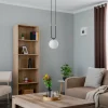 Discount EMIBIG LIGHTING Suspension Glam, noire/opale, une lampe