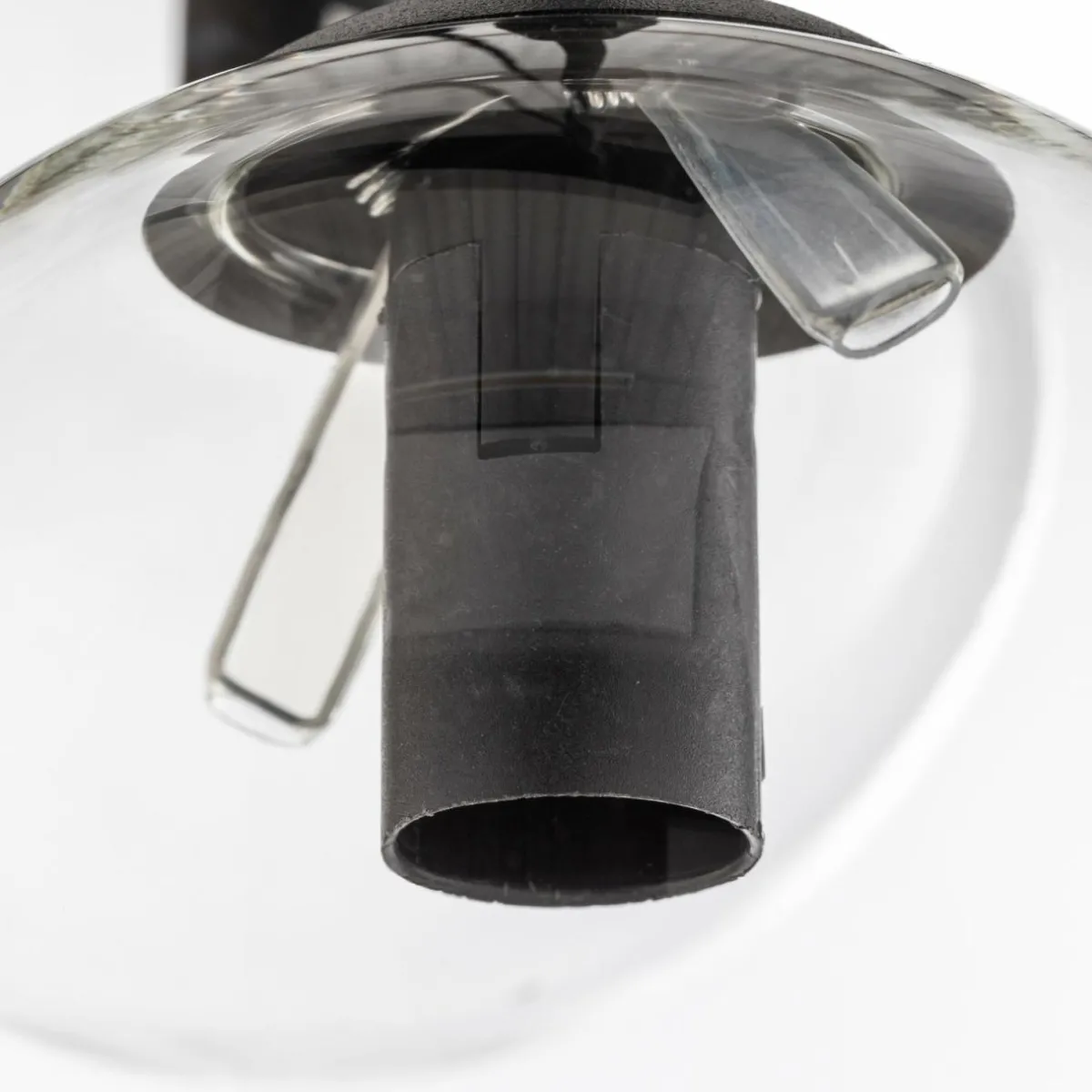 suspension_glassy__lampes_noir_graphiteambreclair_e_5.webp Online EMIBIG LIGHTING Suspension Glassy, 9 lampes, noir, graphite/ambre/clair, E14