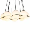 Shop KARE Suspension Globes de en blanc et noir