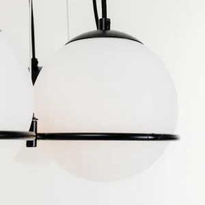 Shop KARE Suspension Globes de en blanc et noir