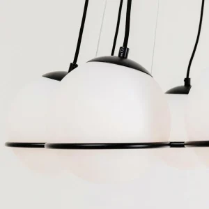 Shop KARE Suspension Globes de en blanc et noir