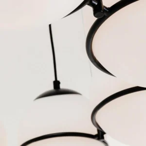 Shop KARE Suspension Globes de en blanc et noir