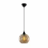 Clearance Opviq Suspension Gold 010, or-transparent, verre, Ø 20 cm