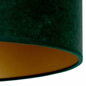 Store Duolla Suspension Golden Roller Ø 40 cm vert foncé/doré