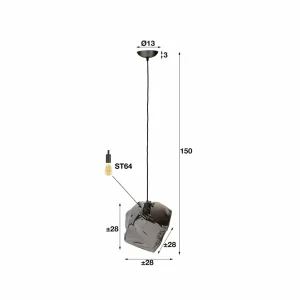 Flash Sale Zijlstra Suspension Guldenthal abat-jour verre, à une lampe