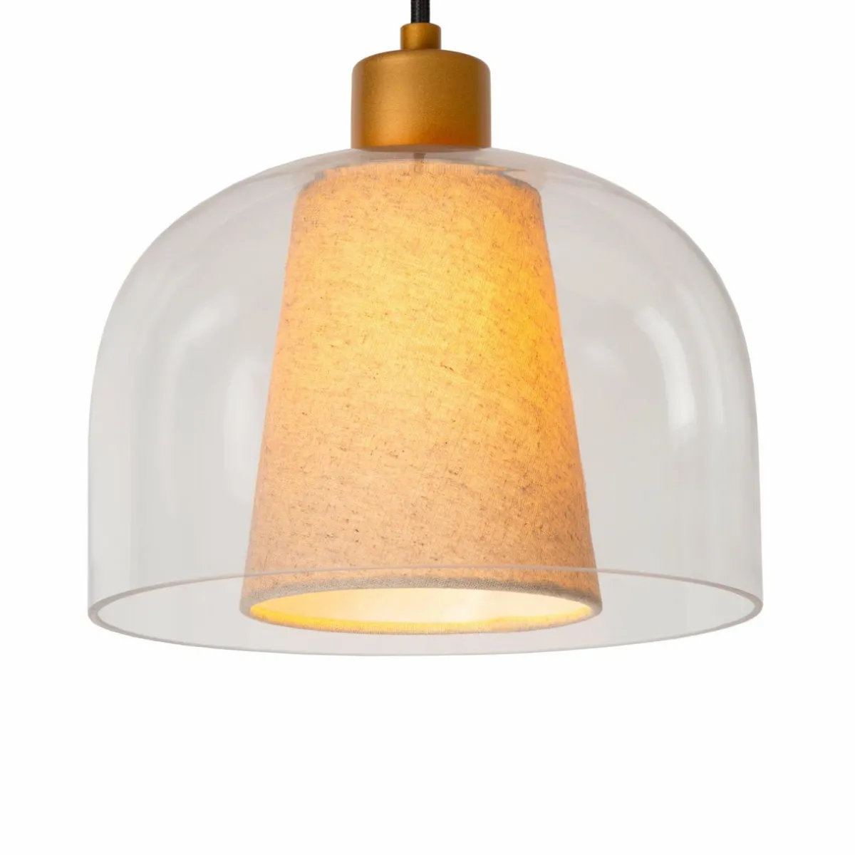 suspension_gunhild___lampes_ronde_3.webp Discount Lucide Suspension Gunhild, à 3 lampes, ronde