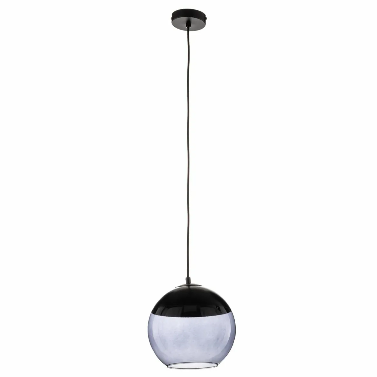 suspension_hira___lampe_noiregrise_0.webp Outlet Alfa Suspension Hira à 1 lampe, noire/grise