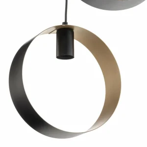 Online SIGMA Suspension Hula, à 2 lampes, noir/or