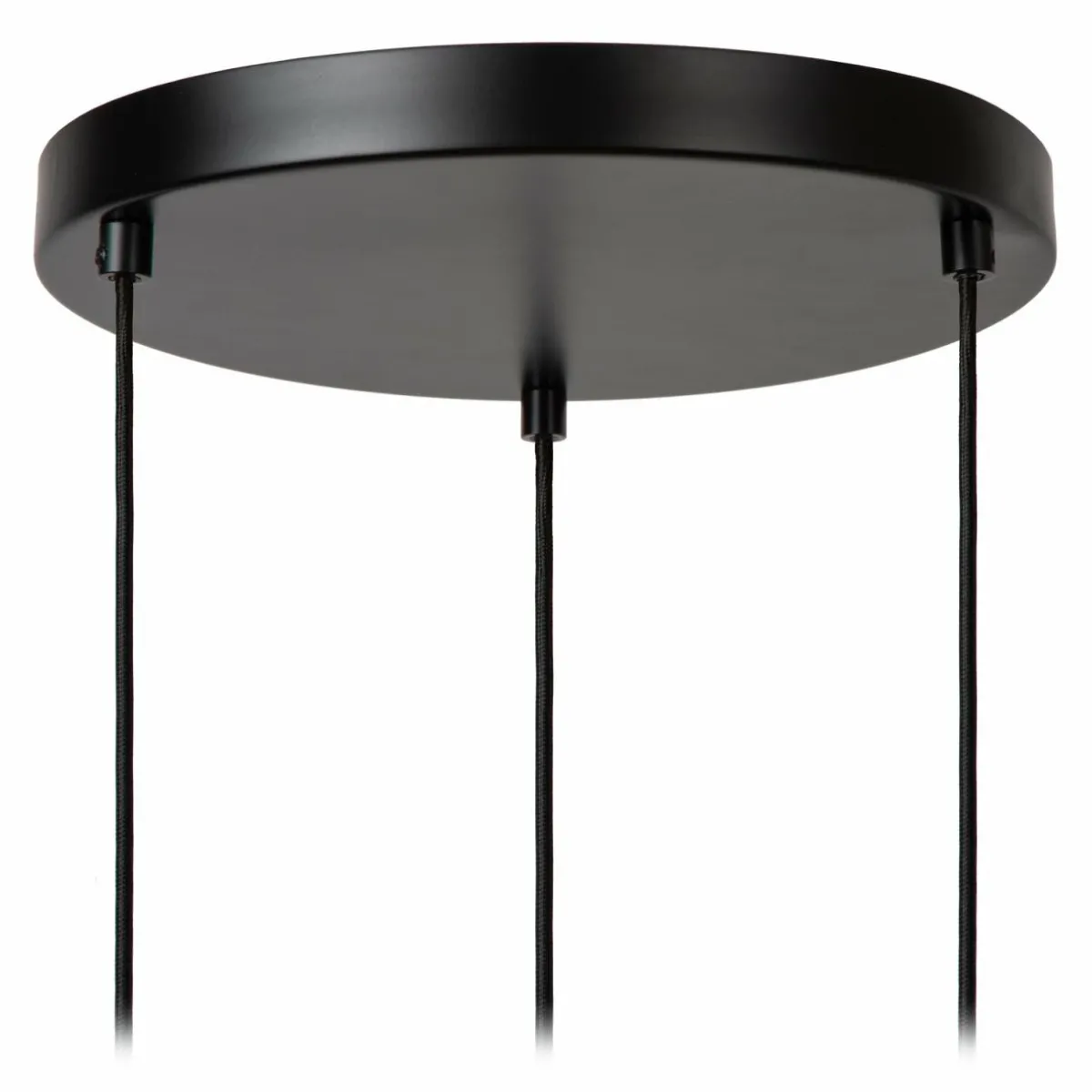 Fashion Lucide Suspension Ilona, verre, multicolore, Ø 30 cm, à 3 lampes
