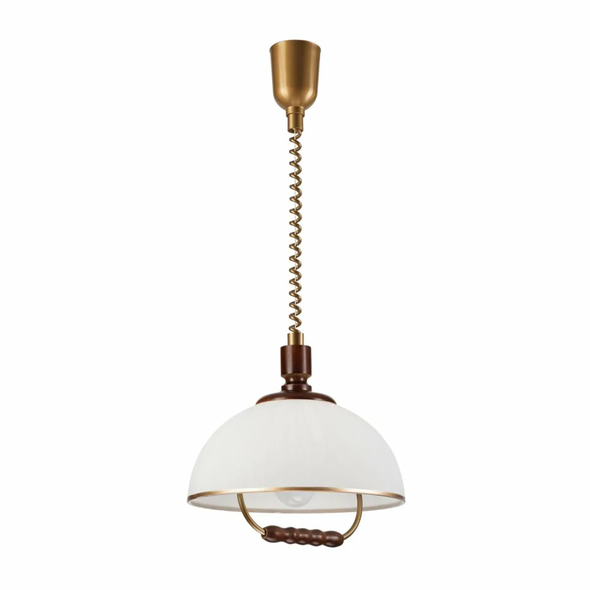 suspension_ilsa_blancor___cm_hauteur_rglable_2.webp Cheap Lamkur Lighting Suspension Ilsa, blanc/or, Ø 30 cm, hauteur réglable