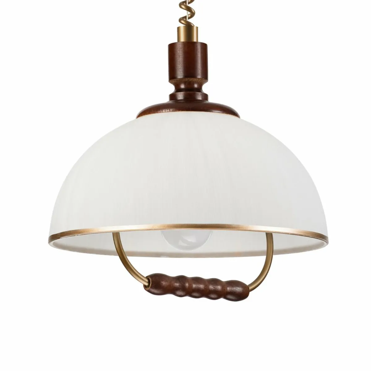 suspension_ilsa_blancor___cm_hauteur_rglable_3.webp Cheap Lamkur Lighting Suspension Ilsa, blanc/or, Ø 30 cm, hauteur réglable