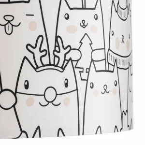 Shop Maco Design Suspension imprimée avec un motif de chat Cats