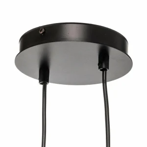 Store EMIBIG LIGHTING Suspension Jari x4 longue, rosé-doré