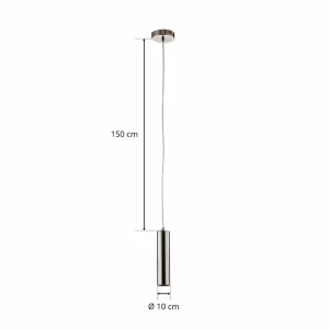 Outlet Alfa Suspension Jazz à une lampe, chromée