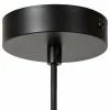 Discount Lucide Suspension Jessica, rose, 1 lampe, Ø 30 cm, coton