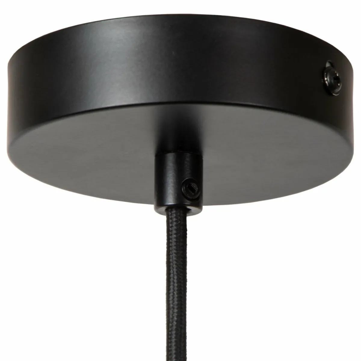 suspension_jessica_rose__lampe___cm_coton_0.webp Discount Lucide Suspension Jessica, rose, 1 lampe, Ø 30 cm, coton