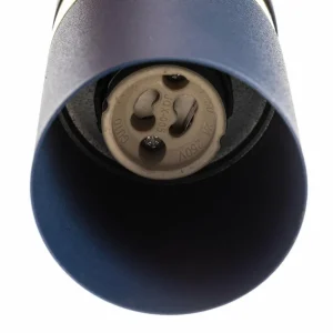 Store Eko-Light Suspension Joker, à une lampe, bleu-doré