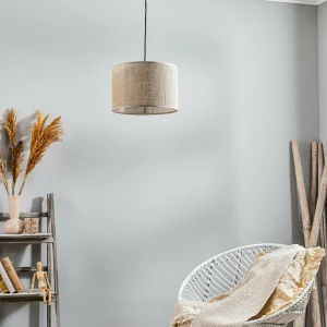 Online TK Lighting Suspension Juta, à une lampe Ø 30 cm