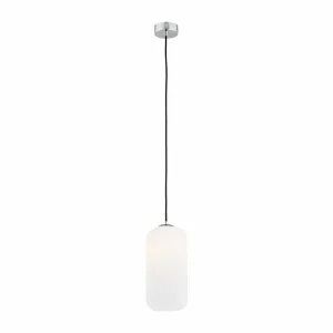 Cheap Argon Suspension Kaja abat-jour verre allongé, opale
