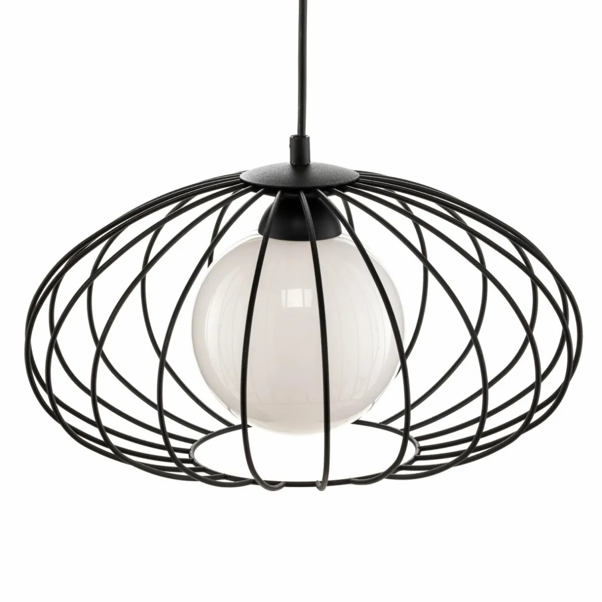 suspension_kronos_avec_un_abatjour_en_cage_noir_4.webp Cheap Eko-Light Suspension Kronos avec un abat-jour en cage noir