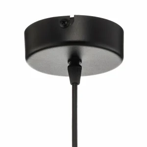 Clearance TEMAR LIGHTING Suspension Larus en acier noir, à une lampe