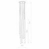 Cheap Nowodvorski Lighting Suspension Laser à 7 lampes, laiton