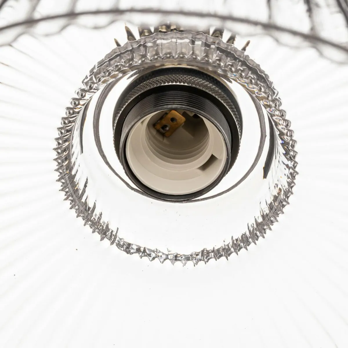 suspension_leana_transparent__lampe_chrome_5.webp Store Lamkur Suspension Leana, transparent, 1 lampe, chromée
