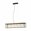 Best Sale FISCHER & HONSEL Suspension LED Grid, métal, télécommande, CCT, intensité variable