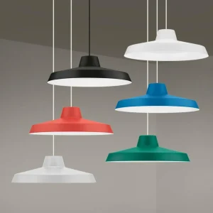 Best Linea Light Suspension LED Miguel, vert, aluminium, 2.700 K