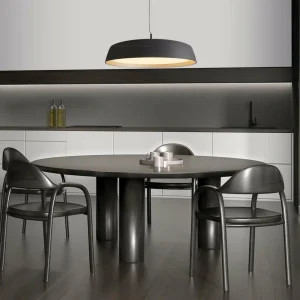 Best Steinhauer Suspension LED Mykty, métal, noir, diffuseur mat