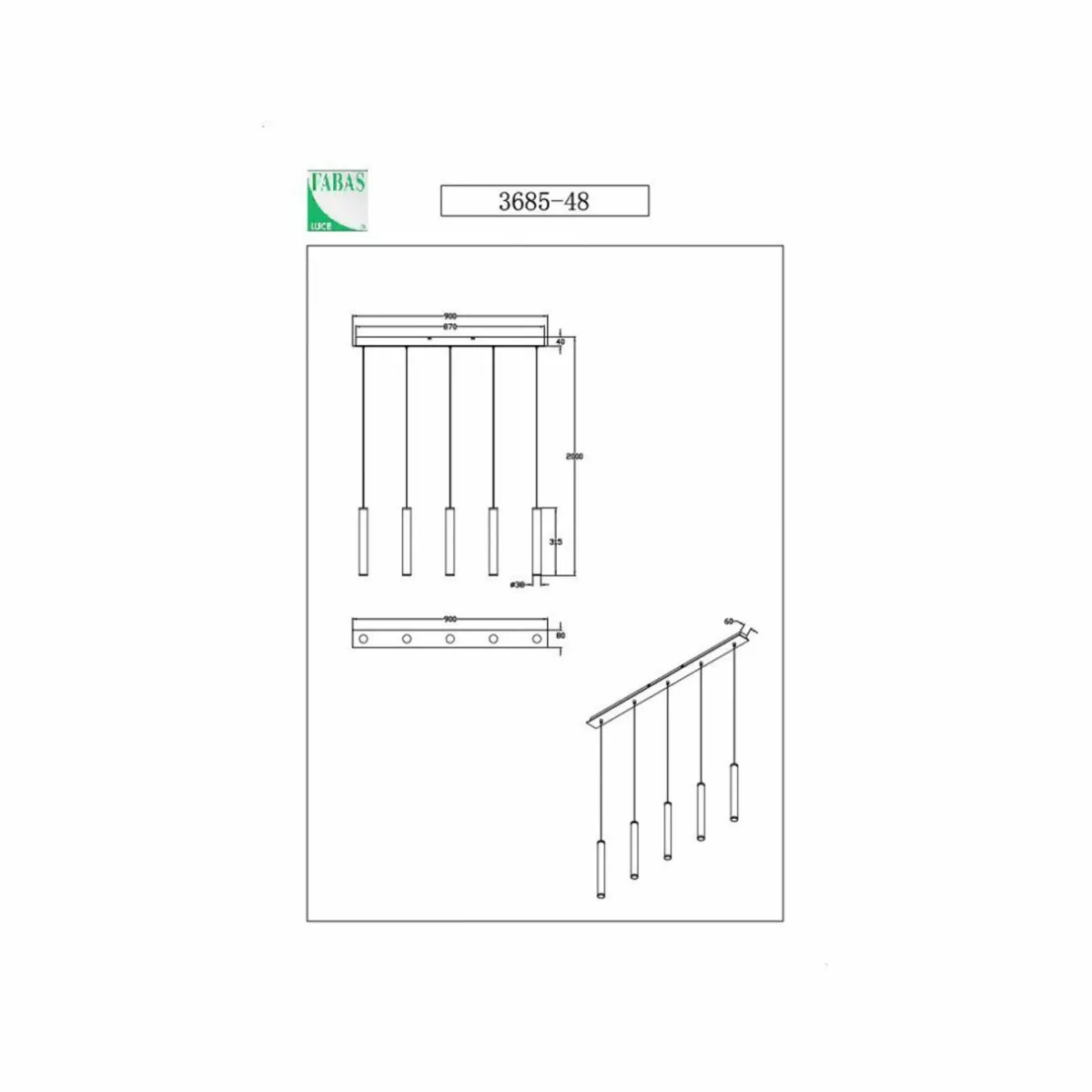 suspension_led_prado_dor___lampes_linaire_intensit_variable_0.webp Best Sale Fabas Luce Suspension LED Prado, doré, à 5 lampes, linéaire, intensité variable