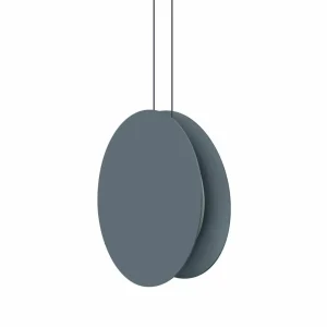 Discount Linea Light Suspension LED Yo-Yo, gris, 2.700 K, aluminium, PMMA, intensité variable