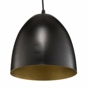 Discount EMIBIG LIGHTING Suspension Lenox, à 1 lampe, noire/dorée