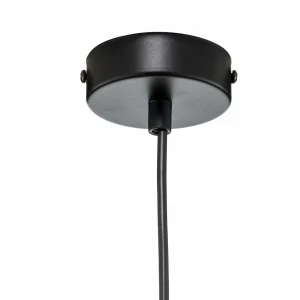 Discount EMIBIG LIGHTING Suspension Lenox, à 1 lampe, noire/dorée