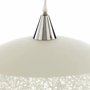 Best ONLI Suspension Lente abat-jour en verre satiné Ø 40 cm