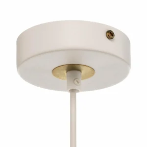 Best Sale Eko-Light Suspension Lincoln, blanche/dorée