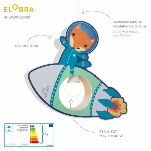 Best Elobra Suspension Little Astronauts fusée