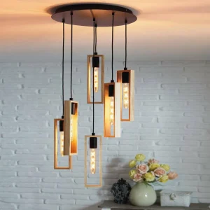 New EGLO Suspension Littleton, à 6 lampes