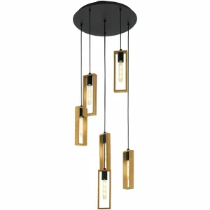 New EGLO Suspension Littleton, à 6 lampes