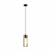 Fashion EGLO Suspension Littleton, noire/marron, à 1 lampe