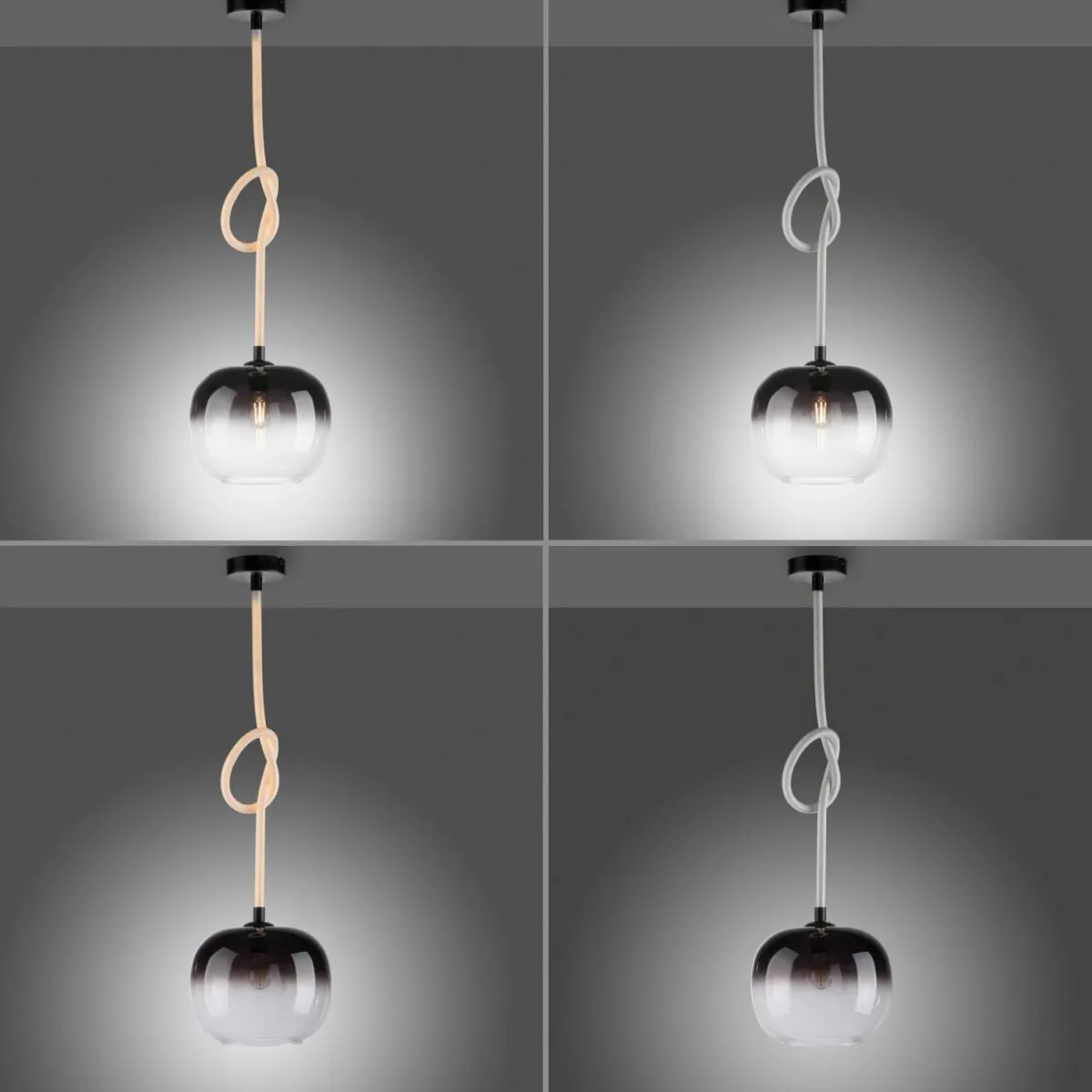 suspension_luma_en_verre___lampe_5.webp Best Sale Paul Neuhaus Suspension Luma en verre, à 1 lampe