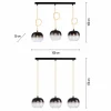 Best Paul Neuhaus Suspension Luma en verre, à 3 lampes