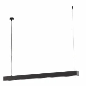 Sale Eko-Light Suspension Lungo, noire, longueur 124 cm