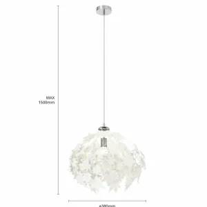 Cheap Lindby Suspension Maple avec décor de feuilles
