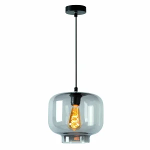 Best Sale Lucide Suspension Medine, gris fumé, Ø 25 cm, verre, à 1 lampe