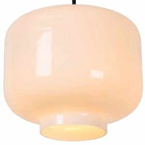Cheap Lucide Suspension Medine, opale, Ø 25 cm, verre, 1 lampe
