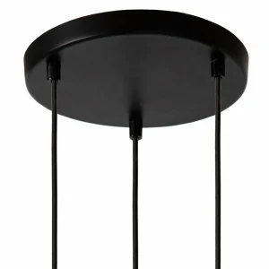 Cheap Lucide Suspension Medine, opale, Ø 46 cm, verre, 3 lampes, E27